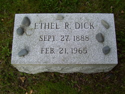 Ethel Rebecca <I>Eisen</I> Dick 