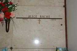 Alice Cecelia <I>Walsh</I> Bache 