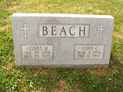 Agnes Marie <I>Rogers</I> Beach 