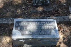 Sarah Almarinda <I>Armstrong</I> Cotton 