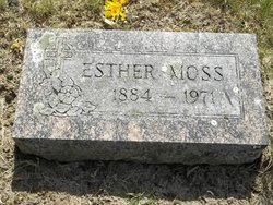 Esther <I>Capelle</I> Moss 