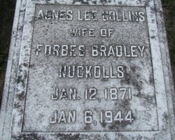 Agnes Lee <I>Collins</I> Nuckolls 