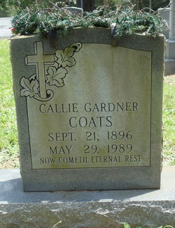 Callie <I>Gardner</I> Coats 