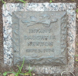 Infant Daughter Newton 