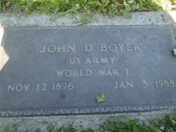 John D Boyer 