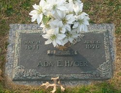 Ada E Hager 