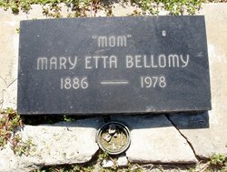 Mary Etta <I>Harless</I> Bellomy 