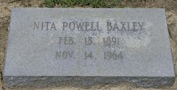 Nita <I>Powell</I> Baxley 