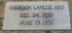 Emerson Lancoe Ard Sr.