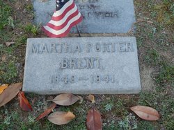 Martha Buxton <I>Porter</I> Brent 