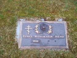 Eunice <I>Wanamaker</I> Akagi 