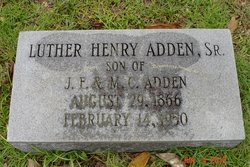 Luther Henry Adden Sr.