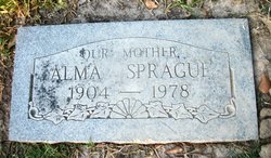 Alma Mae <I>Burt</I> Sprague 
