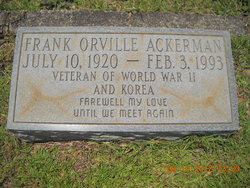 Frank Orville Ackerman 