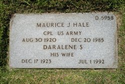 Maurice J Hale 
