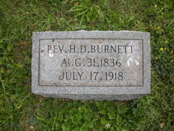 Rev Harvey Dudley Burnett 