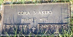 Cora S Akers 