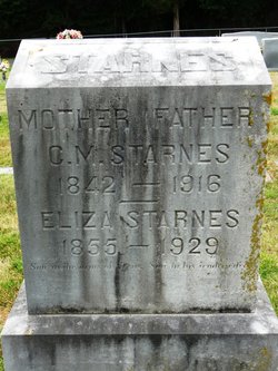 Elizabeth Jane “Eliza” <I>Burton</I> Starnes 
