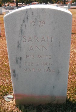 Sarah Ann <I>Barnhart</I> LaRue 