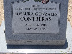 Rosaura <I>Gonzales</I> Contreras 