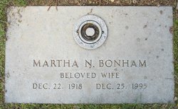 Martha N. Bonham 