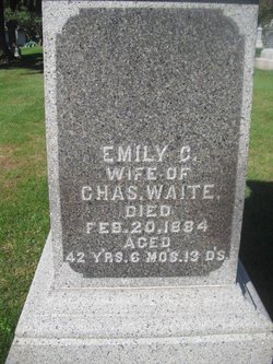 Emily C <I>Clement</I> Waite 