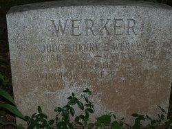 Judge Henry Frederick Werker 