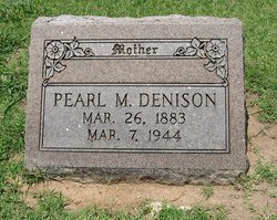 Pearl Maud <I>Thomas</I> Denison 