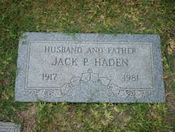 Jack P Haden 