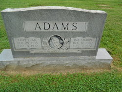 Ina <I>Sharpe</I> Adams 