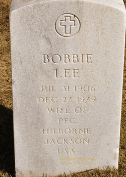 Bobbie Lee Jackson 
