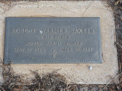 Robert Warner Baxter 