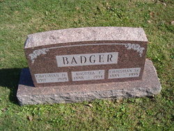 Christian Gunther Badger Sr.
