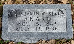 Benjamin Wesley Akard 