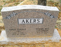 Norma Mae <I>Patterson</I> Akers 