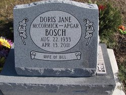 Doris Jane <I>McCormick</I> Bosch 