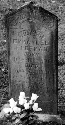 Emma Lee <I>Webb</I> Freeman 