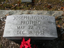 Joseph Edward Prothro 