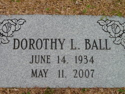 Dorothy L <I>Dunlap</I> Barnett Ball 
