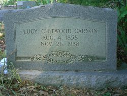 Lucy Ann <I>Chitwood</I> Carson 