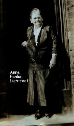 Annette “Anne” <I>Fenlon</I> Lightfoot 