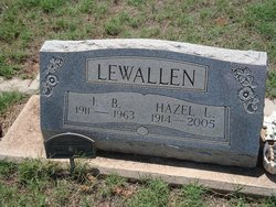 Hazel Lolafay <I>Brown</I> Lewallen 