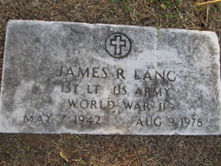 James R “Jimmie” Lang 