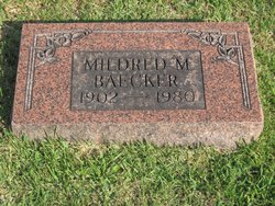 Mildred Marie <I>Zimmers</I> Baecker 
