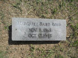 Margaret Eliza <I>Baird</I> Boyd 