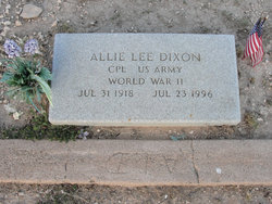 Allie Lee Dixon 