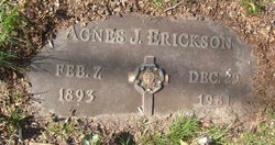 Agnes J. Erickson 