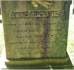Anne <I>Cocking</I> Blanchard 