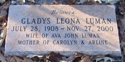 Gladys Leona <I>Ryan</I> Luman 