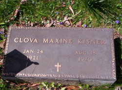 Clova Maxine <I>Harris</I> Kisner 